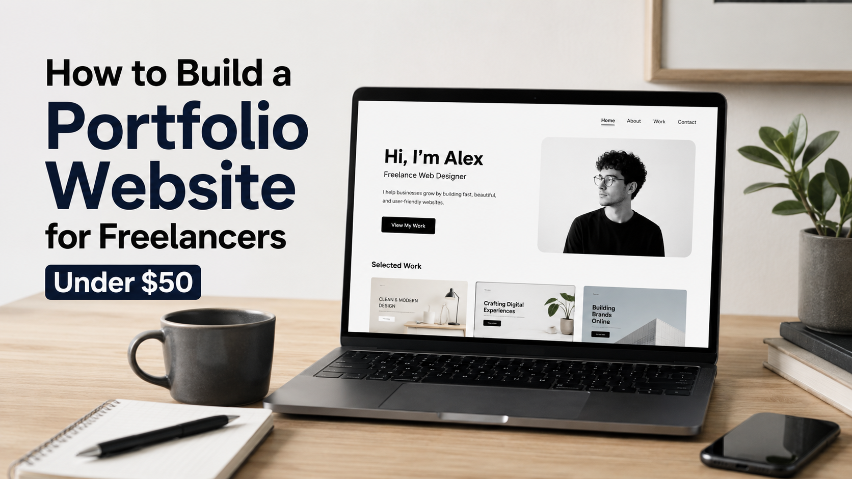 Build a Freelancer Portfolio Website Under $50
