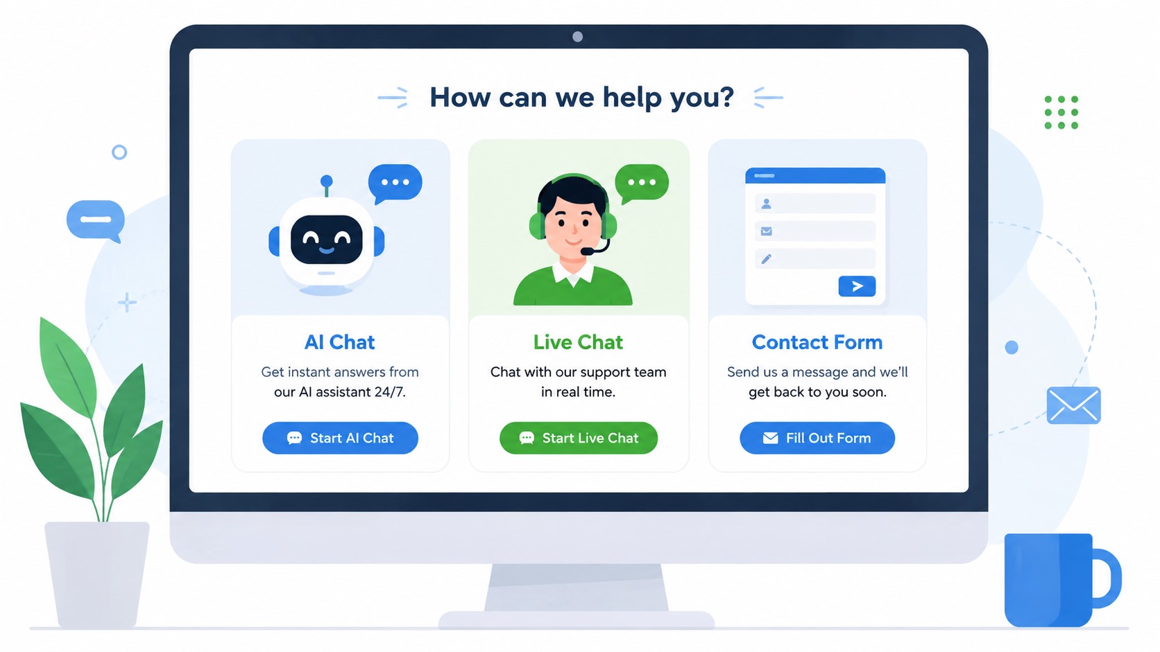 Three Ways to Get Help