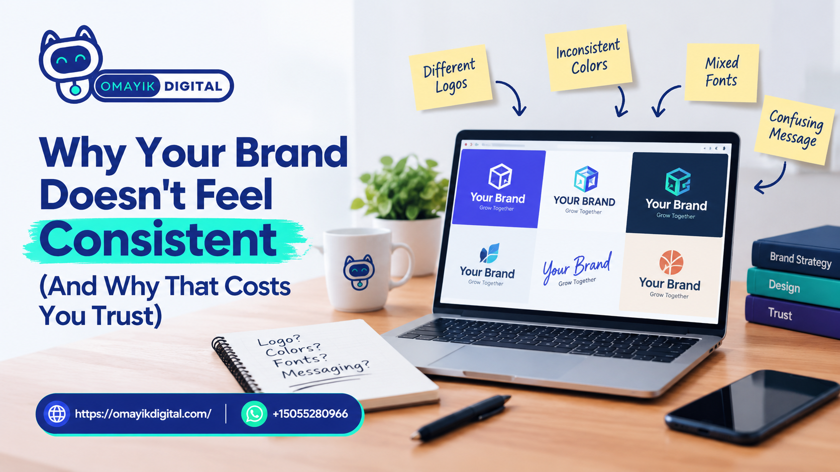 Why Your Brand Doesn't Feel Consistent (And Why That Costs You Trust)